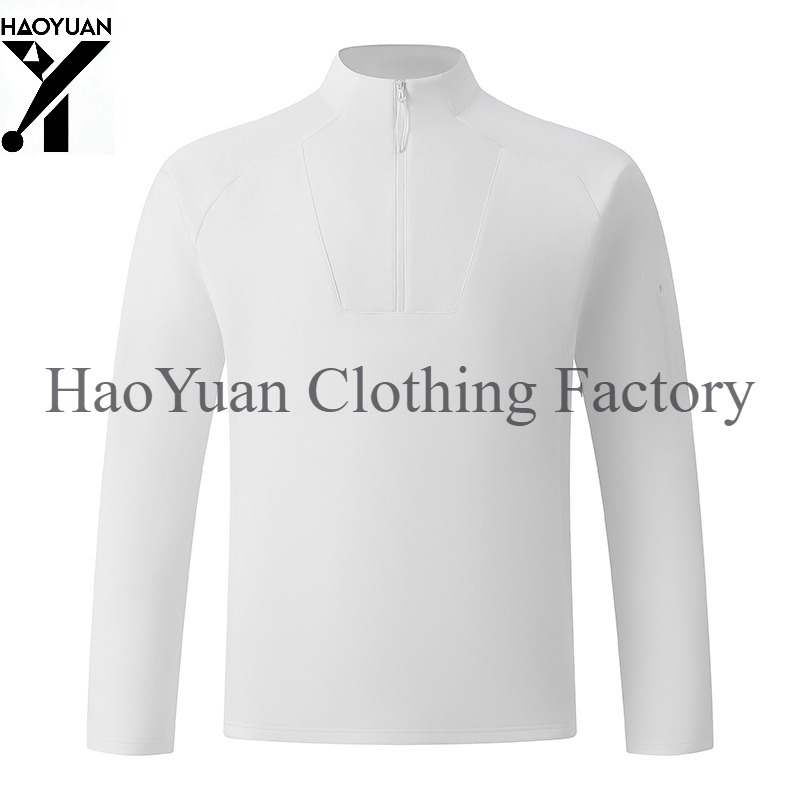 Men's Half Zip Long Sleeved Sh - Outdoor Camping In Winter 评论和价格