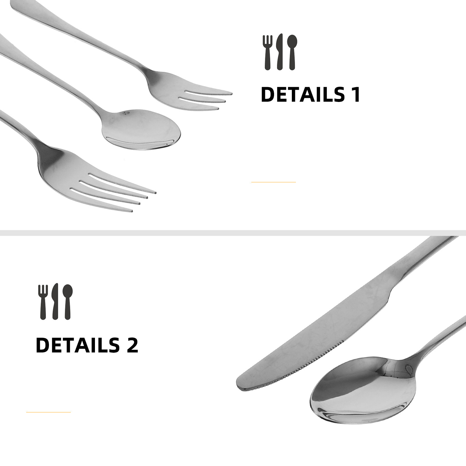 9Pcs Portable Stainless Steel  - Camp Utensil Set 评论和价格