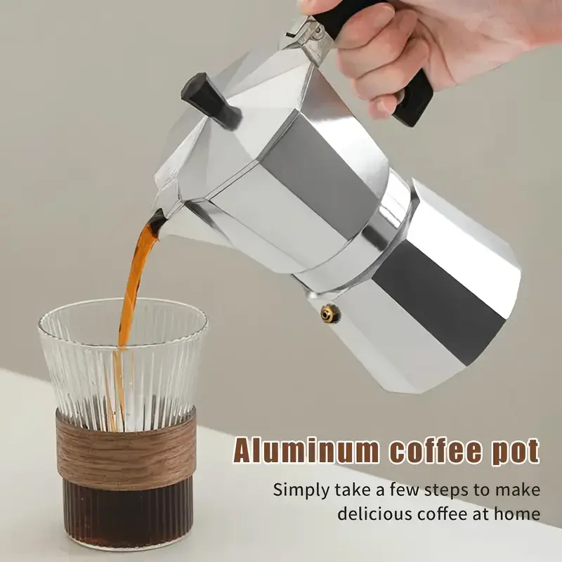 Classic Aluminum Moka Pot 50-3 - Outdoor Camping Items 评论和价格