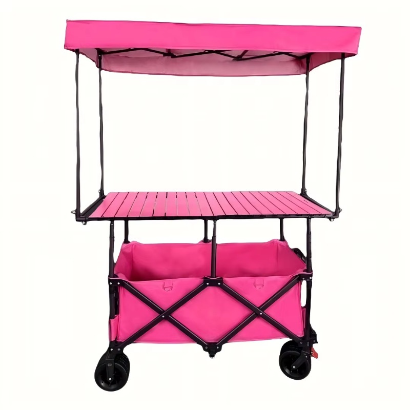 Stall Folding Steel Table Trol - Outdoor Camping Trolley 评论和价格