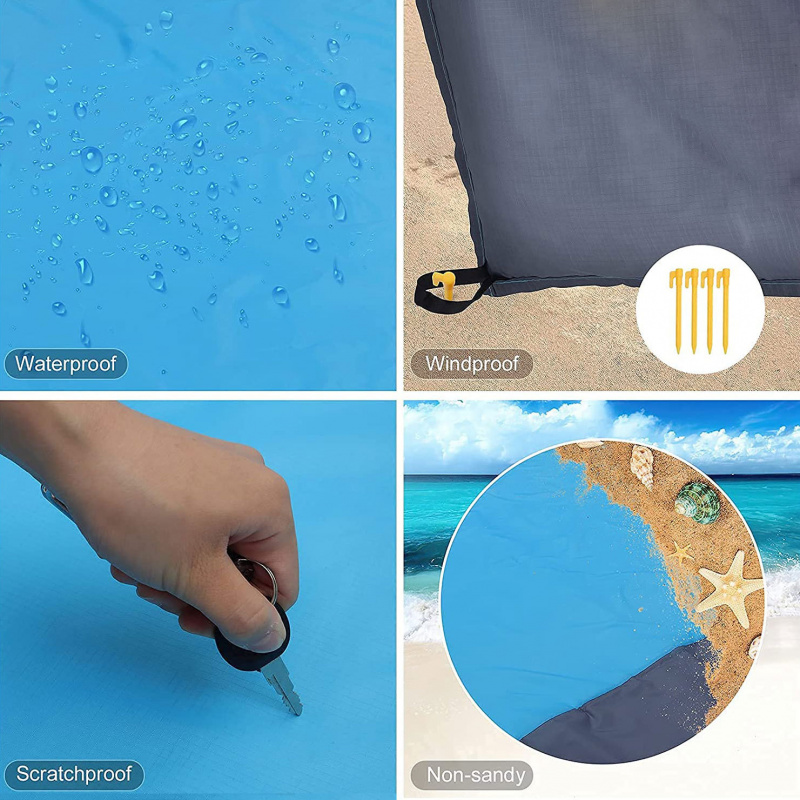 New outdoor camping beach mat, - Outdoor Camping Rug Waterproof 评论和价格