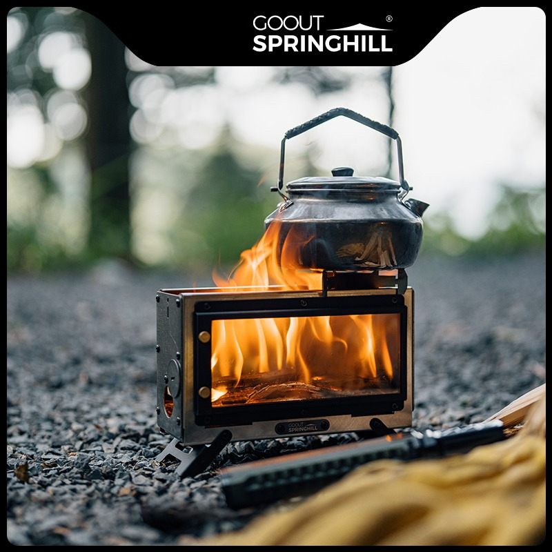 Goout Springhill Wood Stove Po - Outdoor Camping Stove Wood 评论和价格