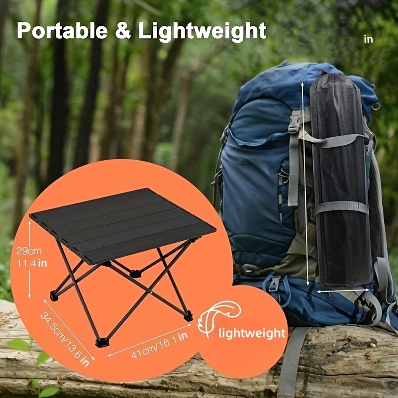 Portable Foldable Camping Side - Outdoor Camping Cooking Table 评论和价格