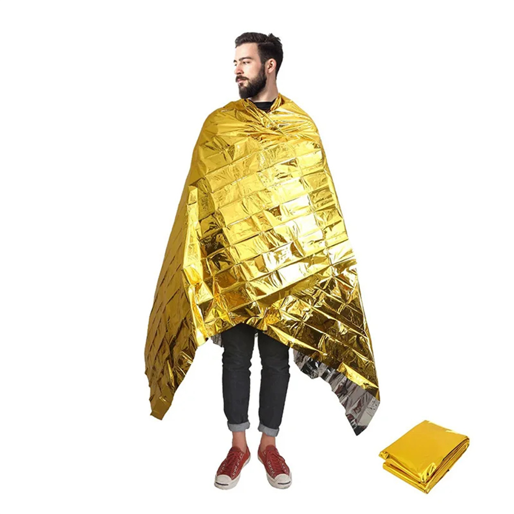 5Pcs Emergency Thermal Blanket - Outdoor Camping Rug Waterproof 评论和价格