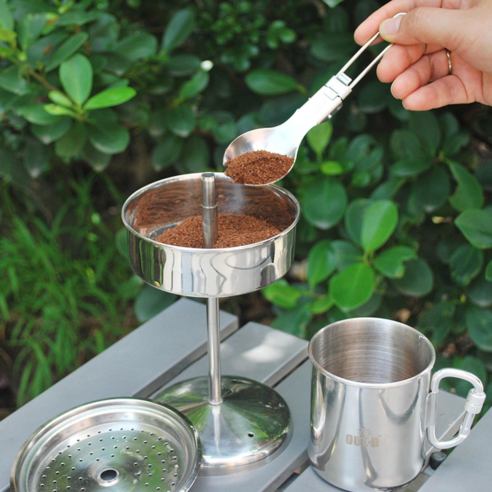 Outdoor Stainless Steel Campin - Camp Percolator Coffee 评论和价格