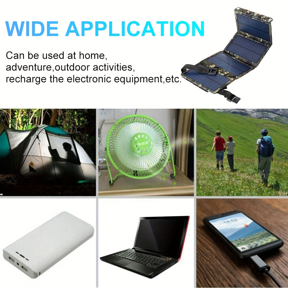 [Solar Panel] 80W Portable Fol - Outdoor In Camping 评论和价格