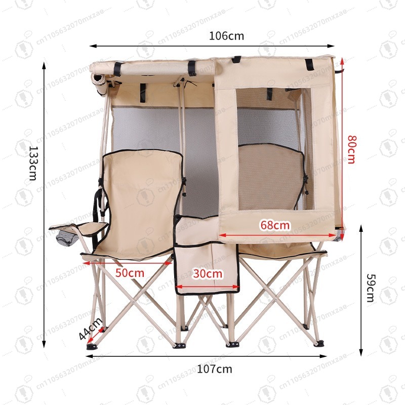 Outdoor camping leisure double - Outdoor Camping Chairs Folding 评论和价格
