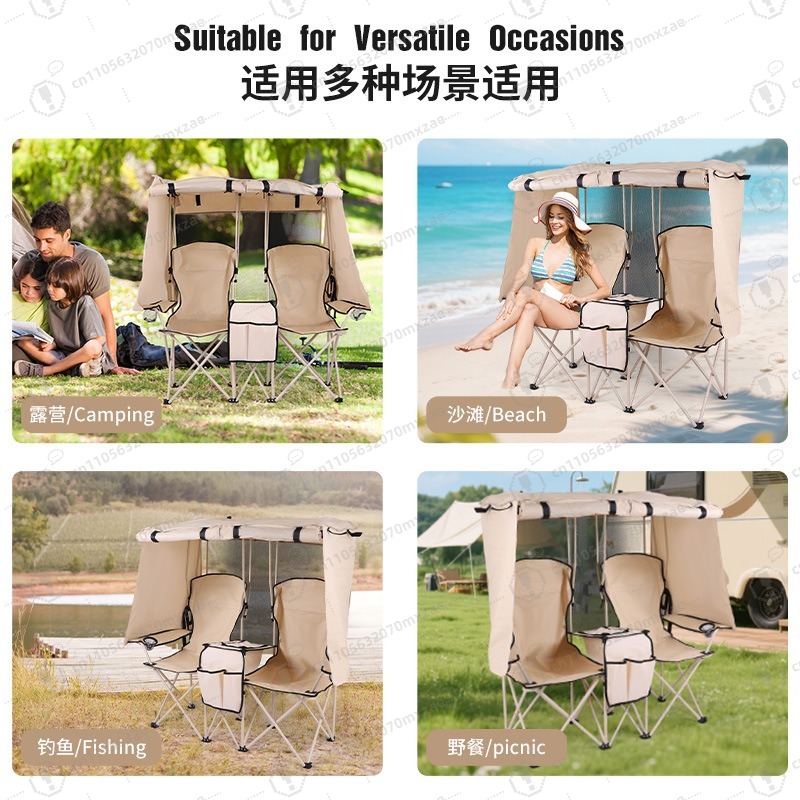 Outdoor camping leisure double - Outdoor Camping Chairs Folding 评论和价格