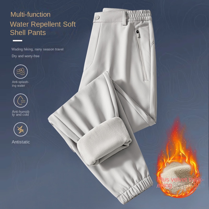 Men Women Winter Softshell Pan - Outdoor Camping In Winter 评论和价格