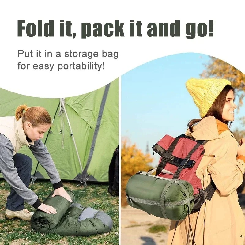 Camping Sleeping Bag Lightweig - Outdoor Camping In Winter 评论和价格