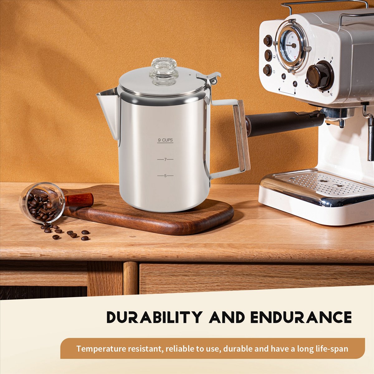HITL Coffee Percolators Stovet - Camp Percolator Coffee 评论和价格