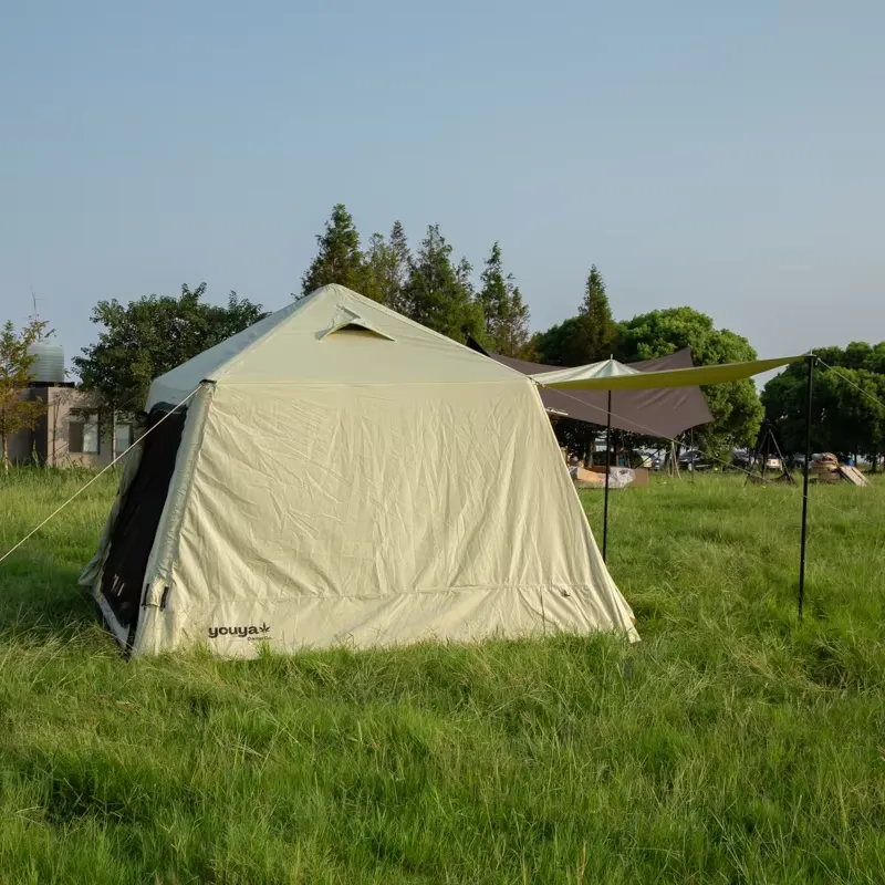 Waterproof Portable Oxford Oxf - Outdoor Camping Inflatable Tent 评论和价格