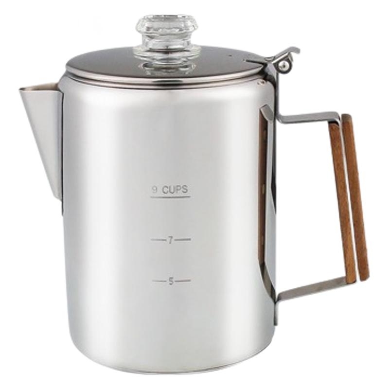 9 Cup Coffee Percolators 1500m - Camp Percolator Coffee 评论和价格