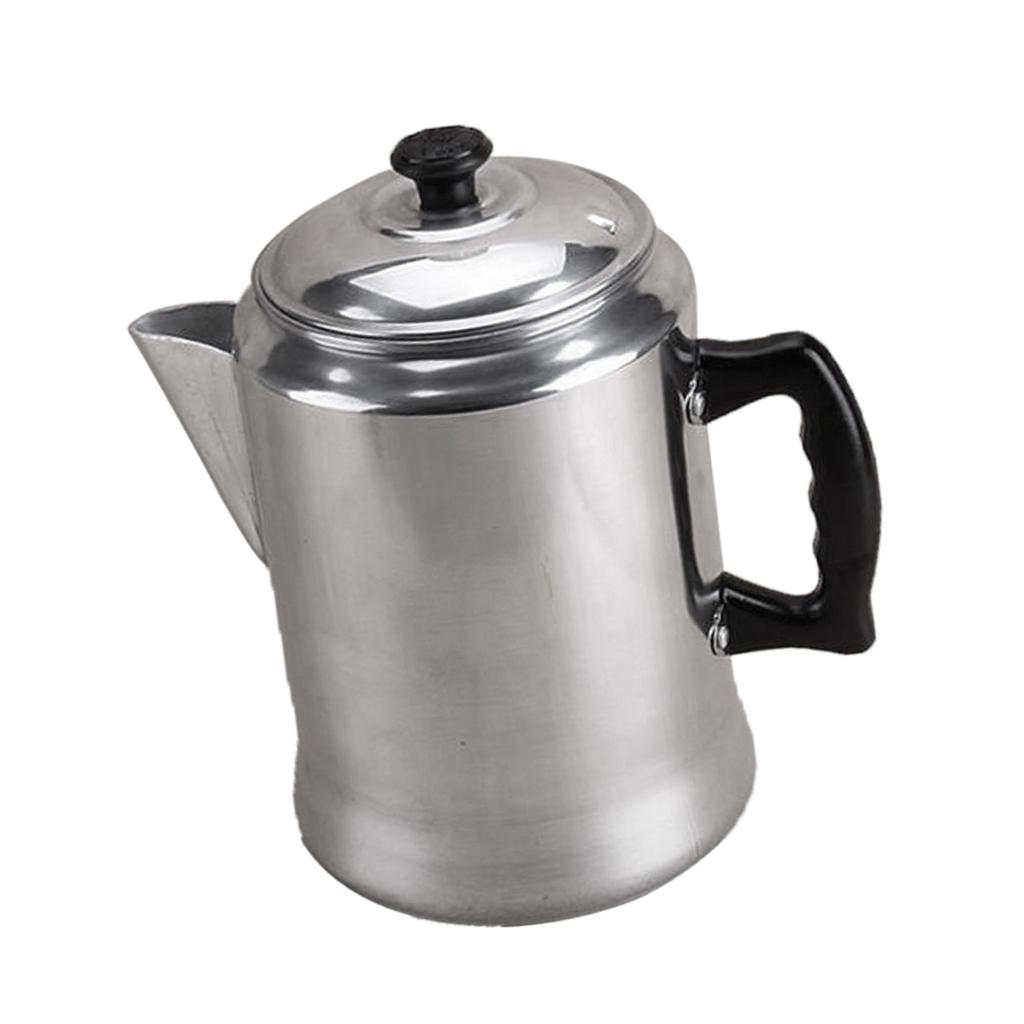 Camping Aluminum Coffee Pot Po - Camp Percolator Coffee 评论和价格