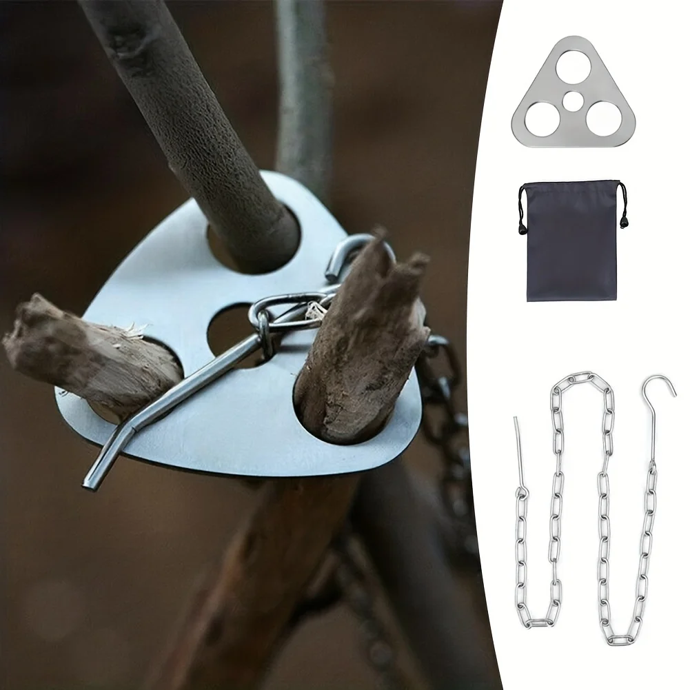 Outdoor BBQ Tripod Portable De - Camp Utensil Set 评论和价格