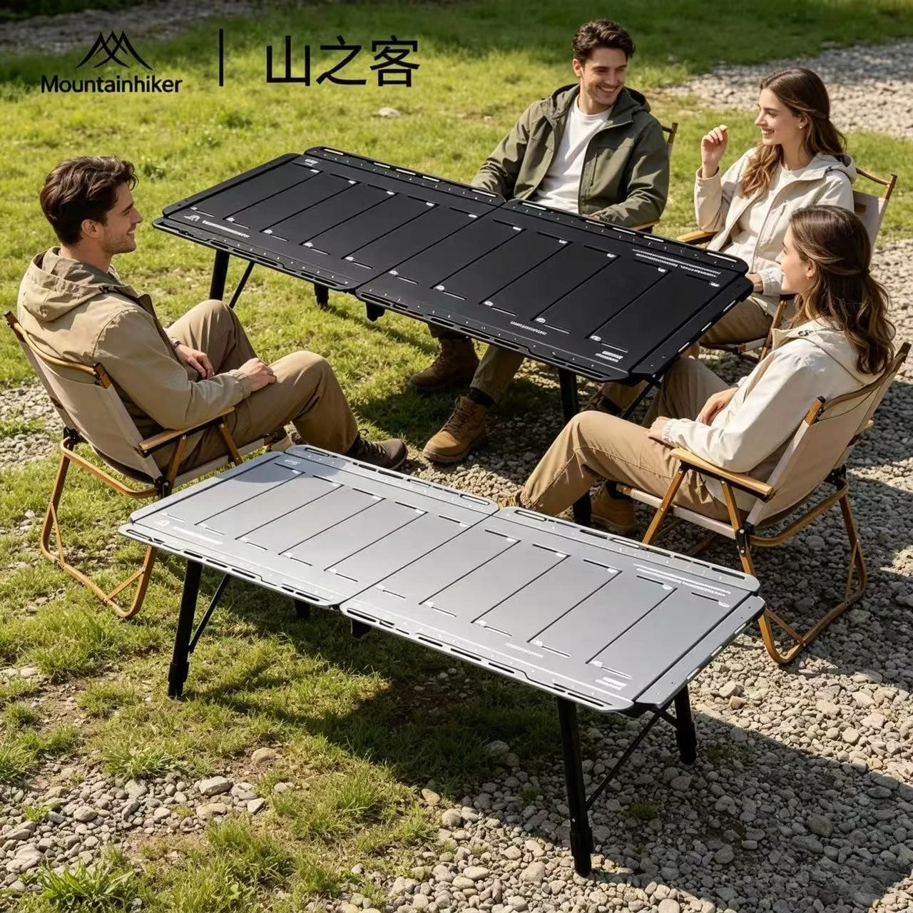 MOUNTAINHIKER New IGT Table 5  - Outdoor Camping Cooking Table 评论和价格