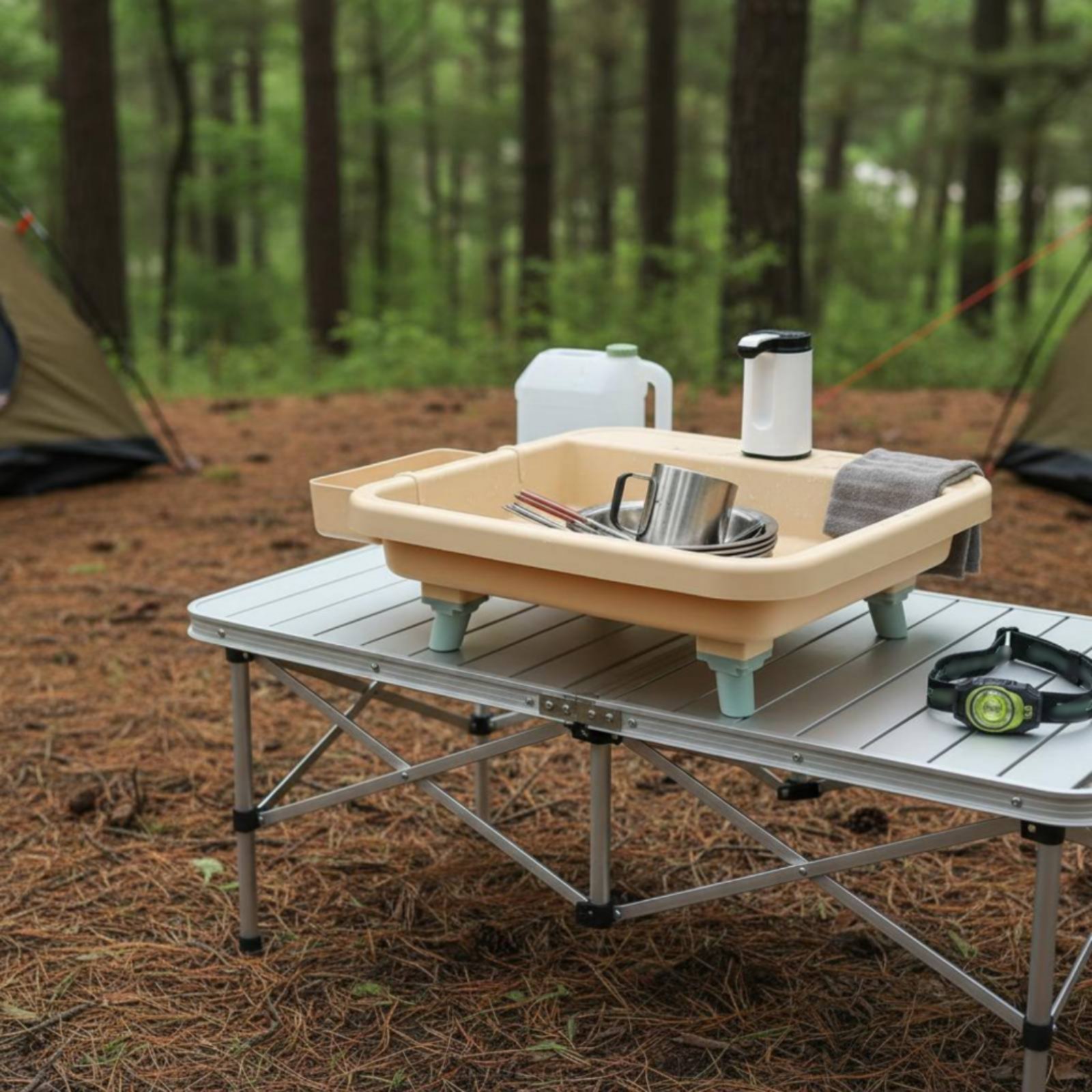 Portable Hand Washing Station  - Outdoor In Camping 评论和价格