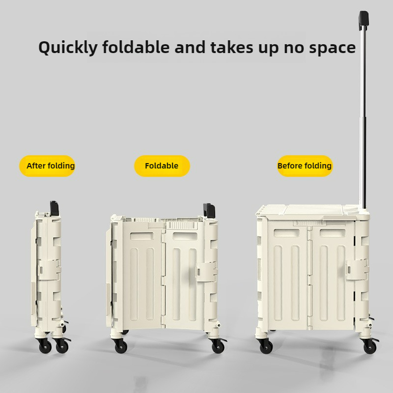 Folding Shopping Cart Portable - Outdoor Camping Van 评论和价格
