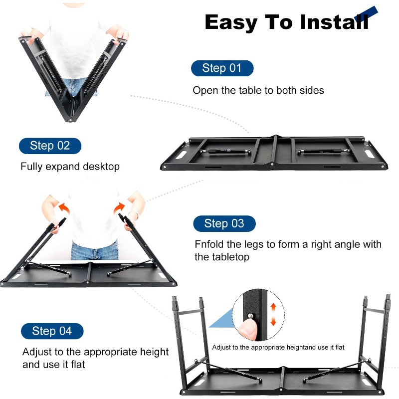 Camping Table Adjustable Foldi - Outdoor Camping Cooking Table 评论和价格