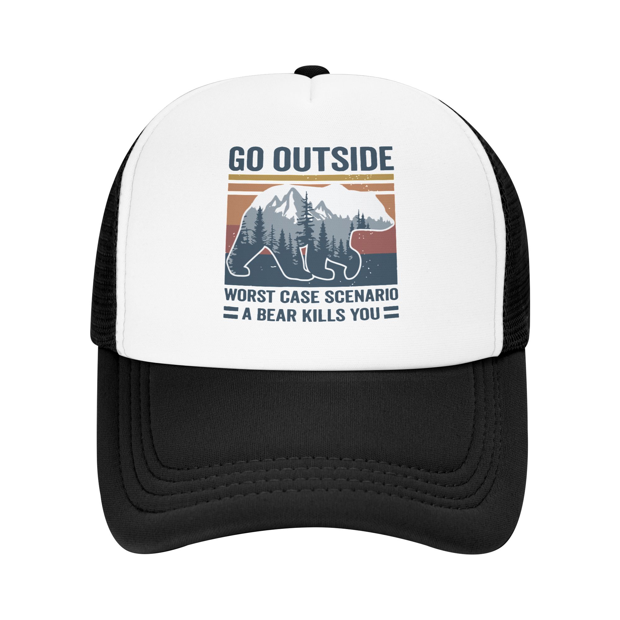 Go Outside Worst Case Scenario - Outdoor Camping Hat 评论和价格