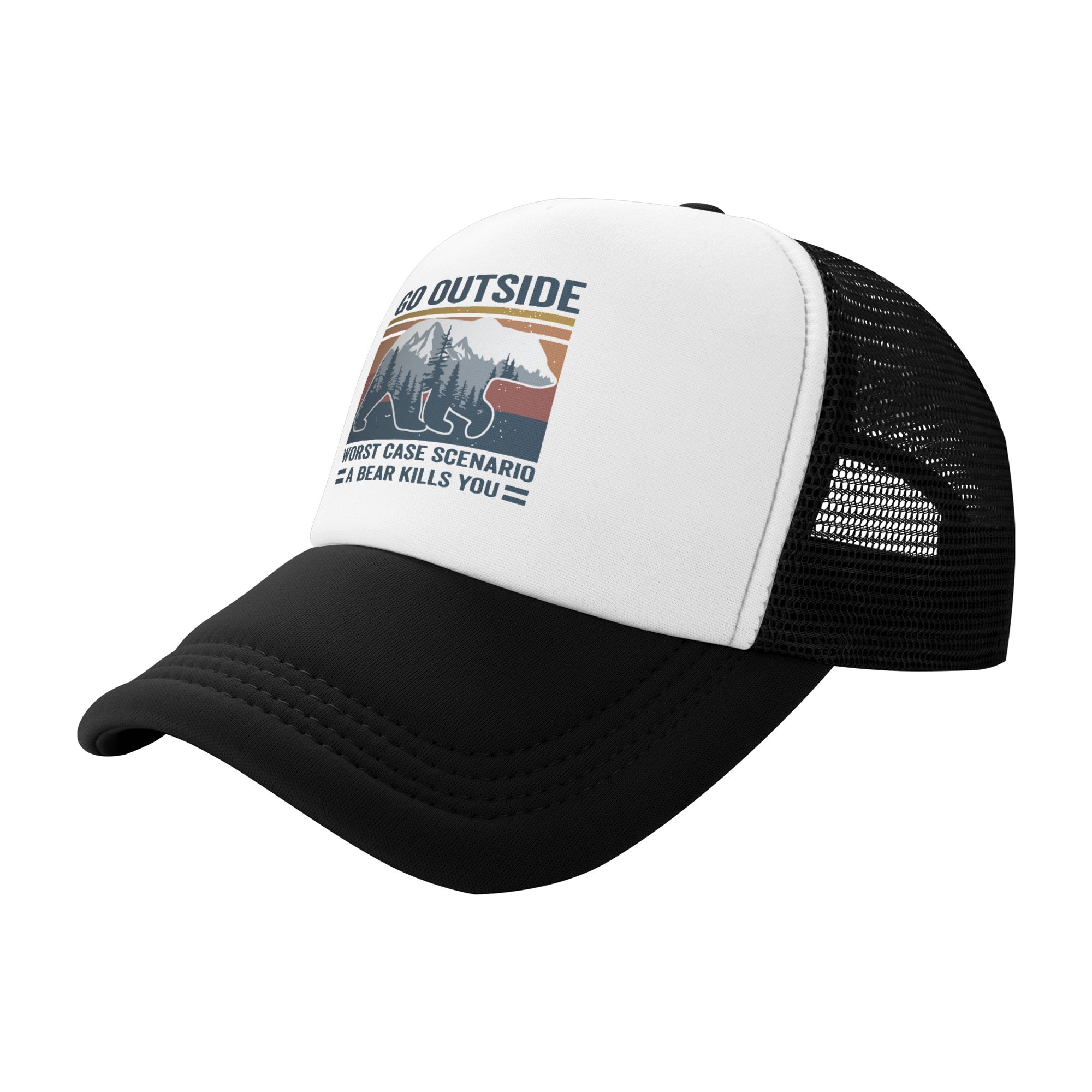 Go Outside Worst Case Scenario - Outdoor Camping Hat 评论和价格