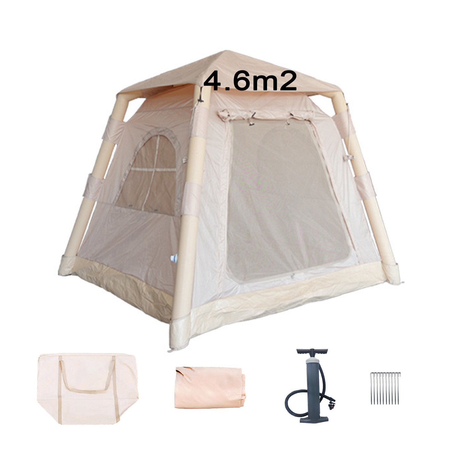 Lightweight Inflatable Tent 4. - Outdoor Camping Inflatable Tent 评论和价格