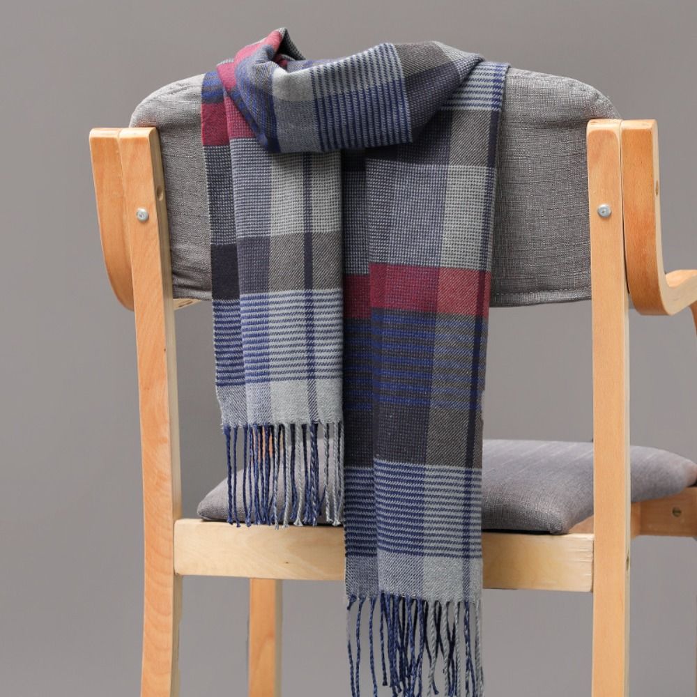 Classic Men's Scarf Winter Thi - Outdoor Camping In Winter 评论和价格