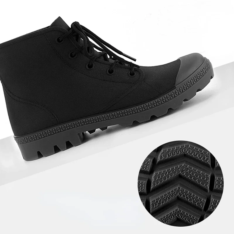 Winter Men Rain Boots Lace-up  - Outdoor Camping In Winter 评论和价格