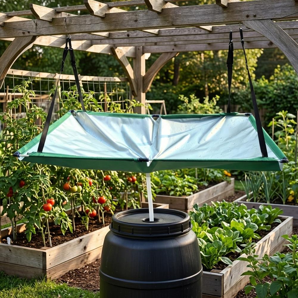 Rain Collector for Garden Wate - Outdoor Camping Water Filter 评论和价格