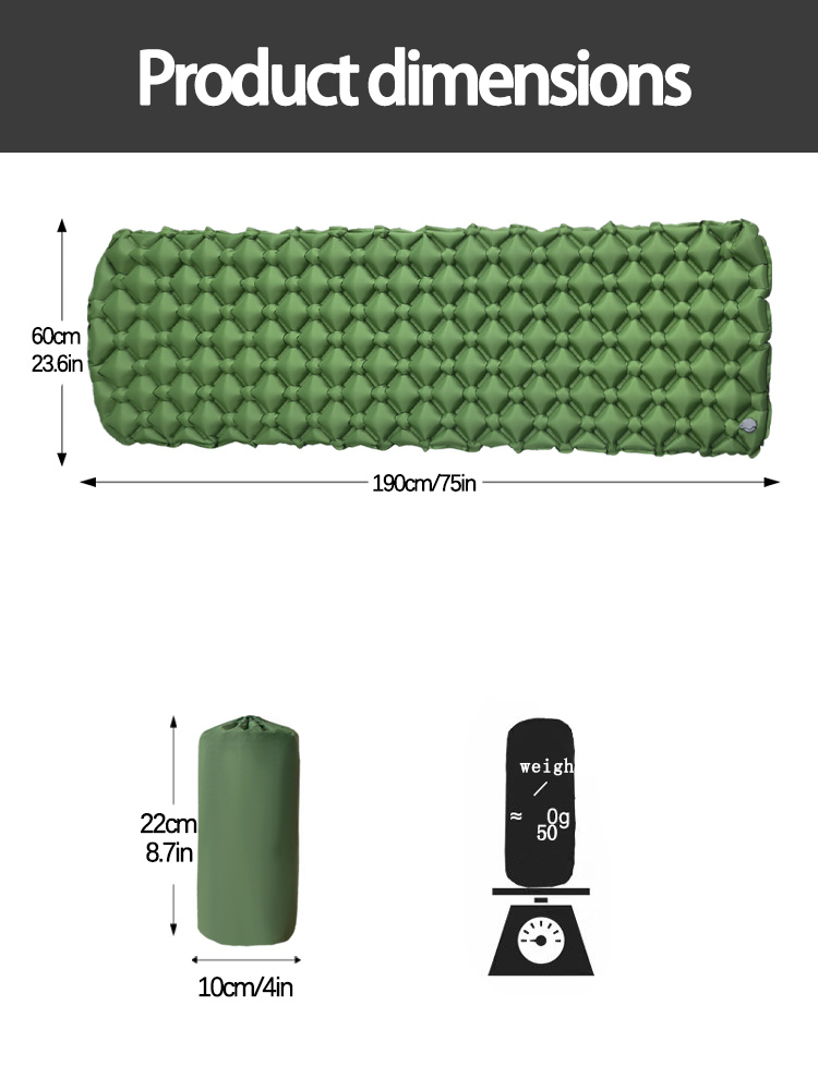 Camping Inflatable Mattress in - Outdoor Camping Inflatable Tent 评论和价格