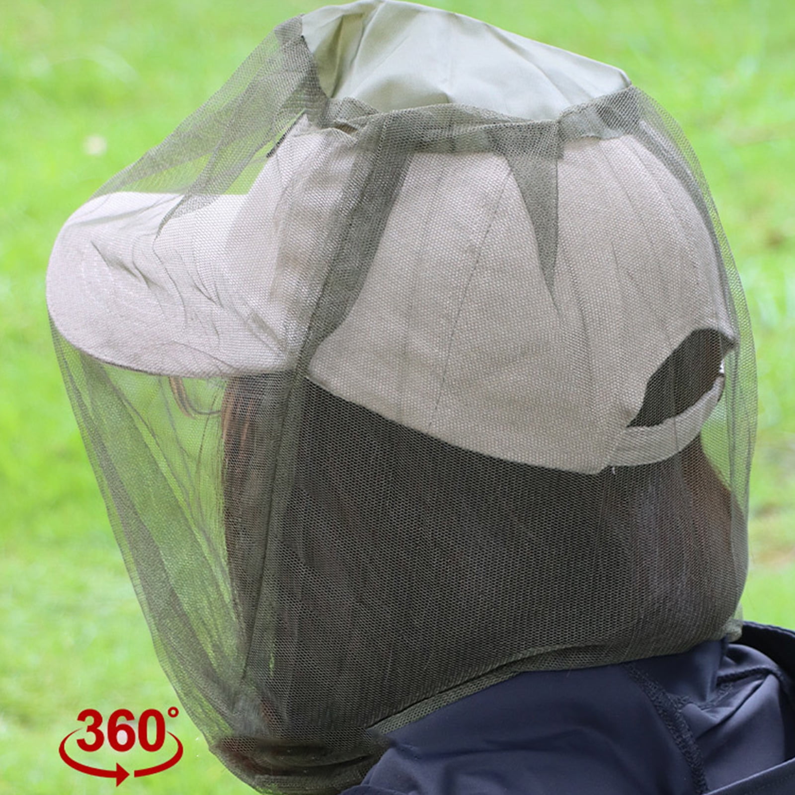 Mesh Head Net Fishing Hat Anti - Outdoor Camping Hat 评论和价格
