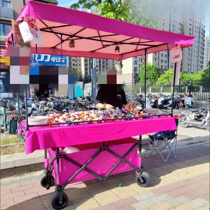Stall Trolley with Large Table - Outdoor Camping Trolley 评论和价格
