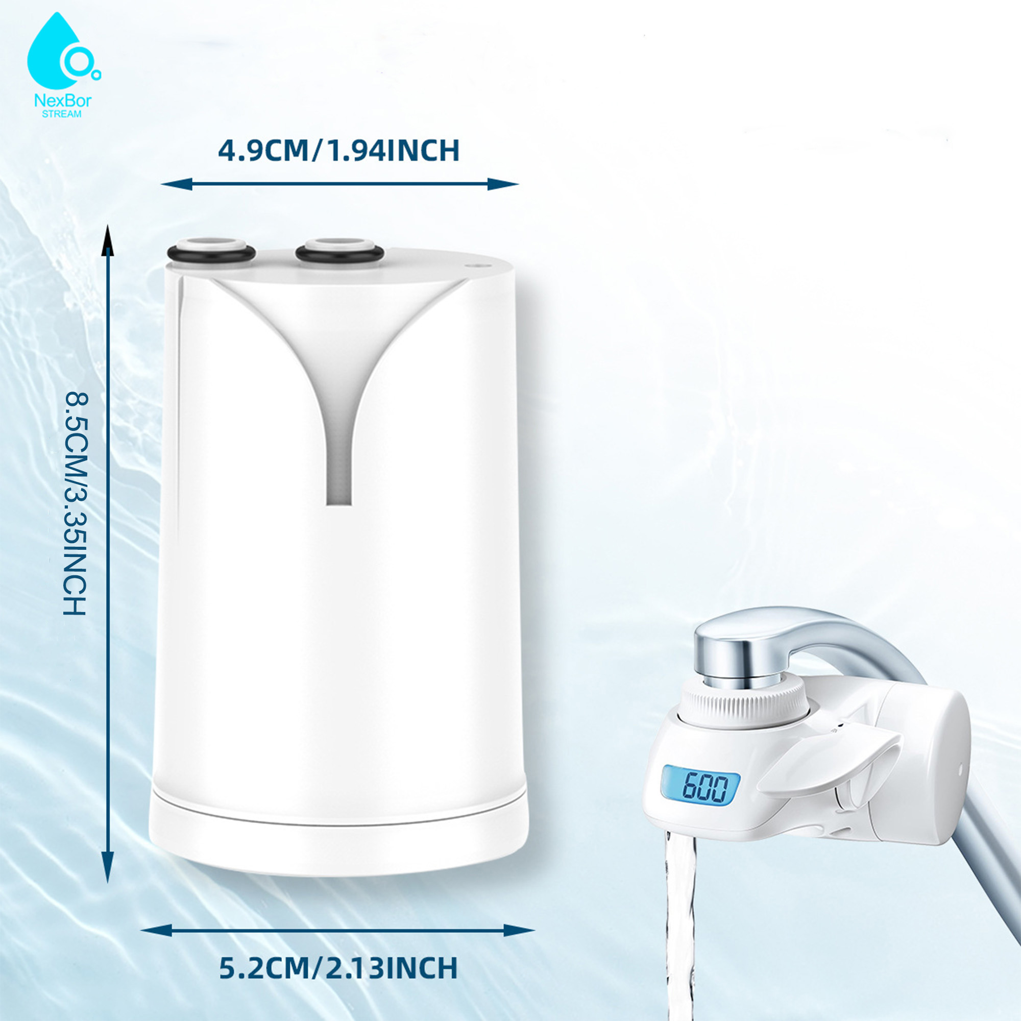 Faucet Water Filter Compatible - Portable Water Filter 评论和价格